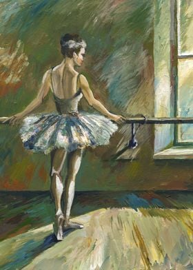 Ballerina Painting Acrylic