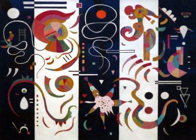 Wassily Kandinsky Striped