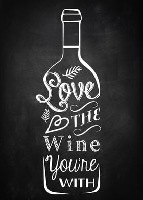 Love the wine youre with