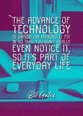 Bill Gates Tech Quote