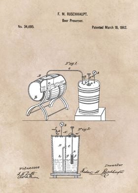 patent Ruschhaupt Beer Pre