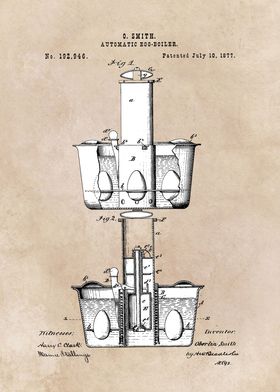 patent Smith Automatic egg