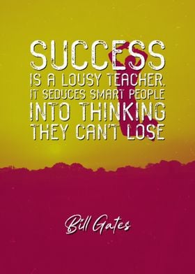 Bill Gates Success Quote