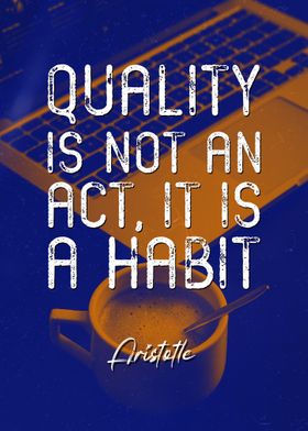 Aristotle Quality Quote