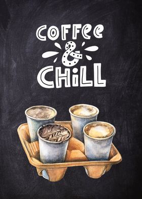 Coffee lettering  