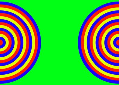 SemiCircles on Green