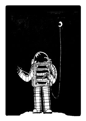 Astronaut polaroid 8