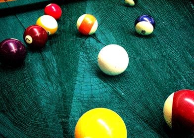 Billiards art 21