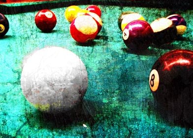 Pool table art vs 1