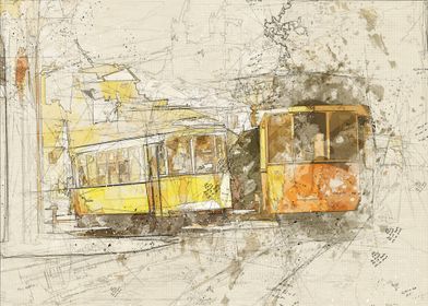 Yellow Trams