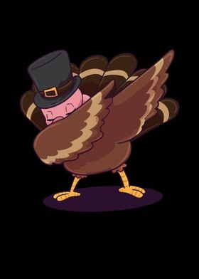 Dabbing Turkey