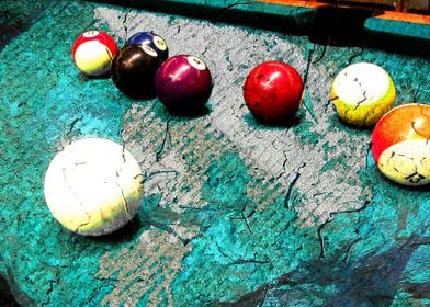 Billiard art print 20