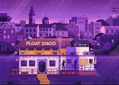 Floating Disco Night Club