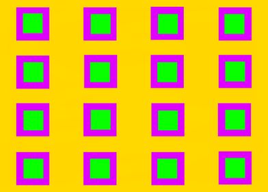 Purple and Green Squares
