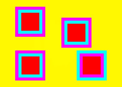 Four Concentric Squares