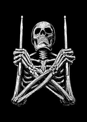 Drummer Skeleton