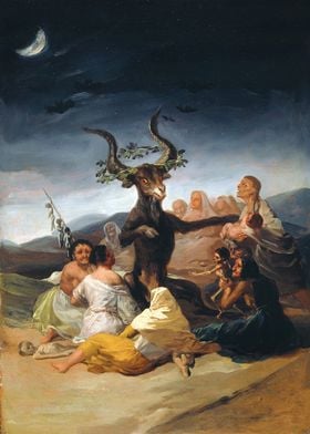 Witches Sabbath by Goya