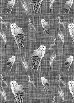 Owls pattern