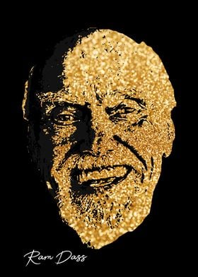 Ram Dass portrait