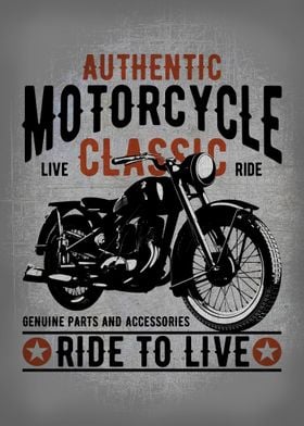 Authentic Motorcycle