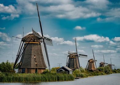 Wind Mills of Kinderdijk