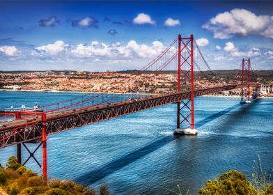 Lisbon 25 do Abril Bridge