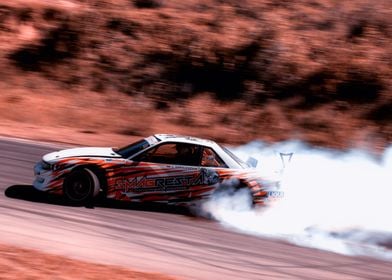 Nissan S13 drifting