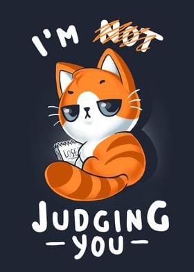 Cute cat Judging You