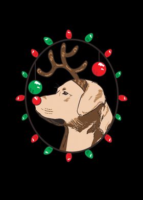 Christmas Reindeer Dog