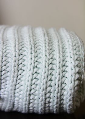 Texture of Knitted Sweater