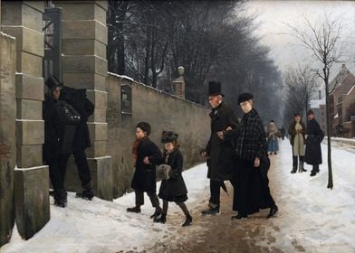 A Funeral 1883
