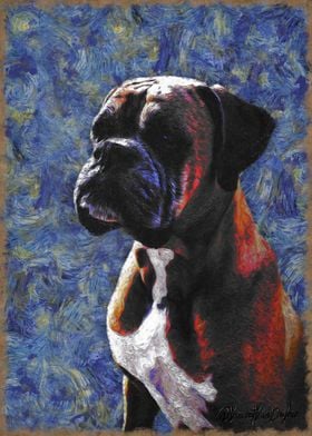 Boxer Dog Wall Art