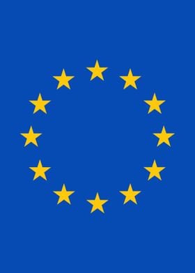 EU Flag Poster Brexit 