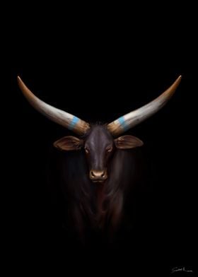 Bull Digital Painting