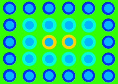 30 Blue Circles