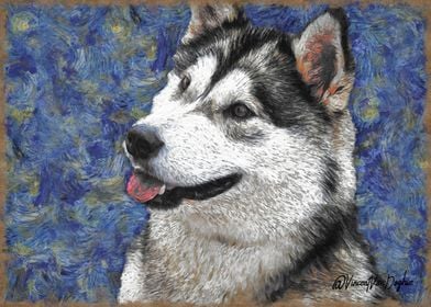 Alaskan Malamute Wall Art