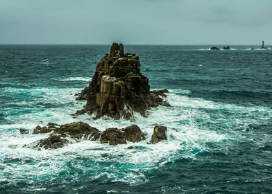 Rocks Lands End Cornwall