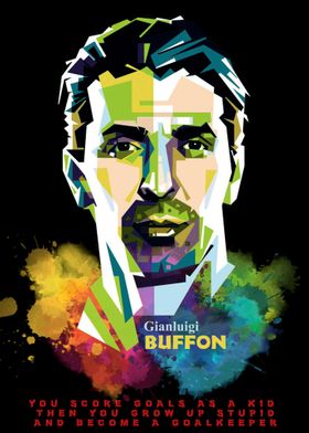 Gianluigi Buffon Popart