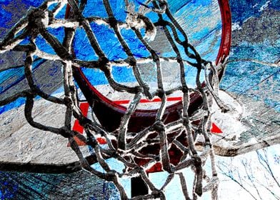 Basketball art print 231