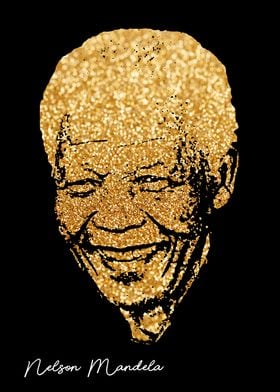 Nelson Mandela portrait