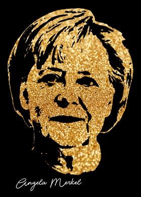 Angela Merkel portrait