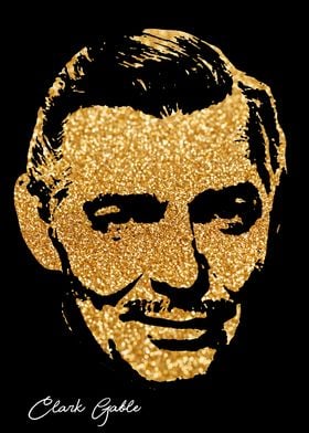 Clark Gable portrait