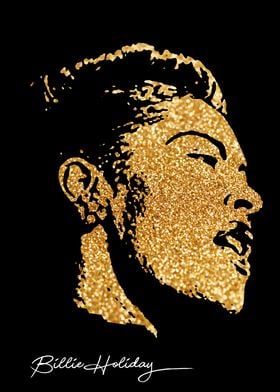 Billie Holiday portrait