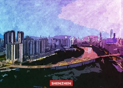 Shenzhen Skyline China