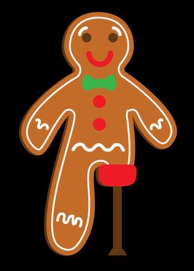Funny Gingerbread Man