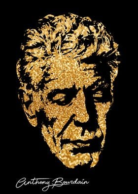 Anthony Bourdain portrait