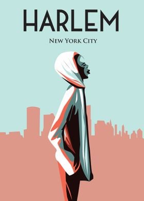 Harlem new york poster