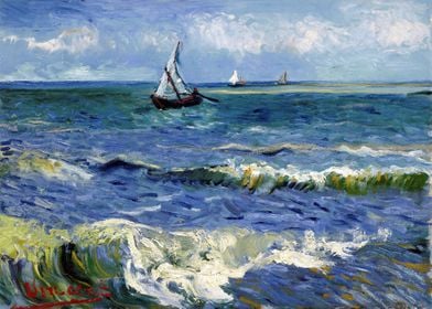 Vincent van Gogh Seascape