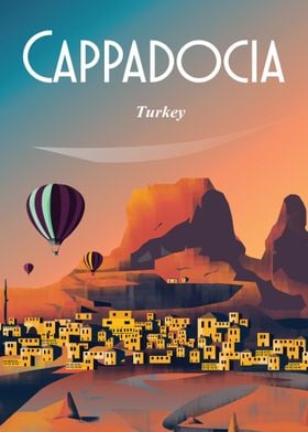 Cappadovia Turkey poster