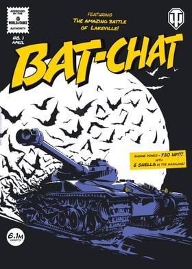 Bat-Chat Comic Book Cover